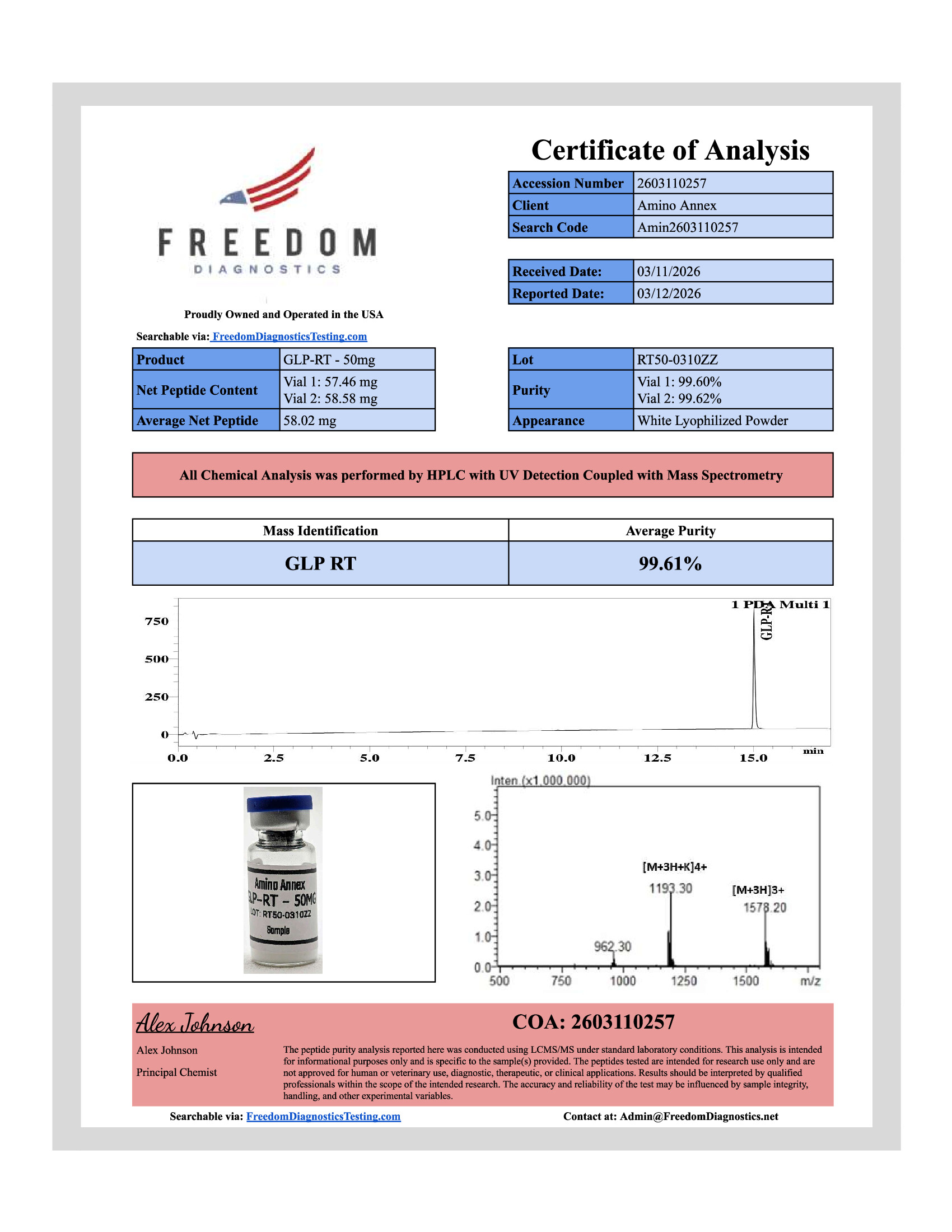 RE500310ZZ COA