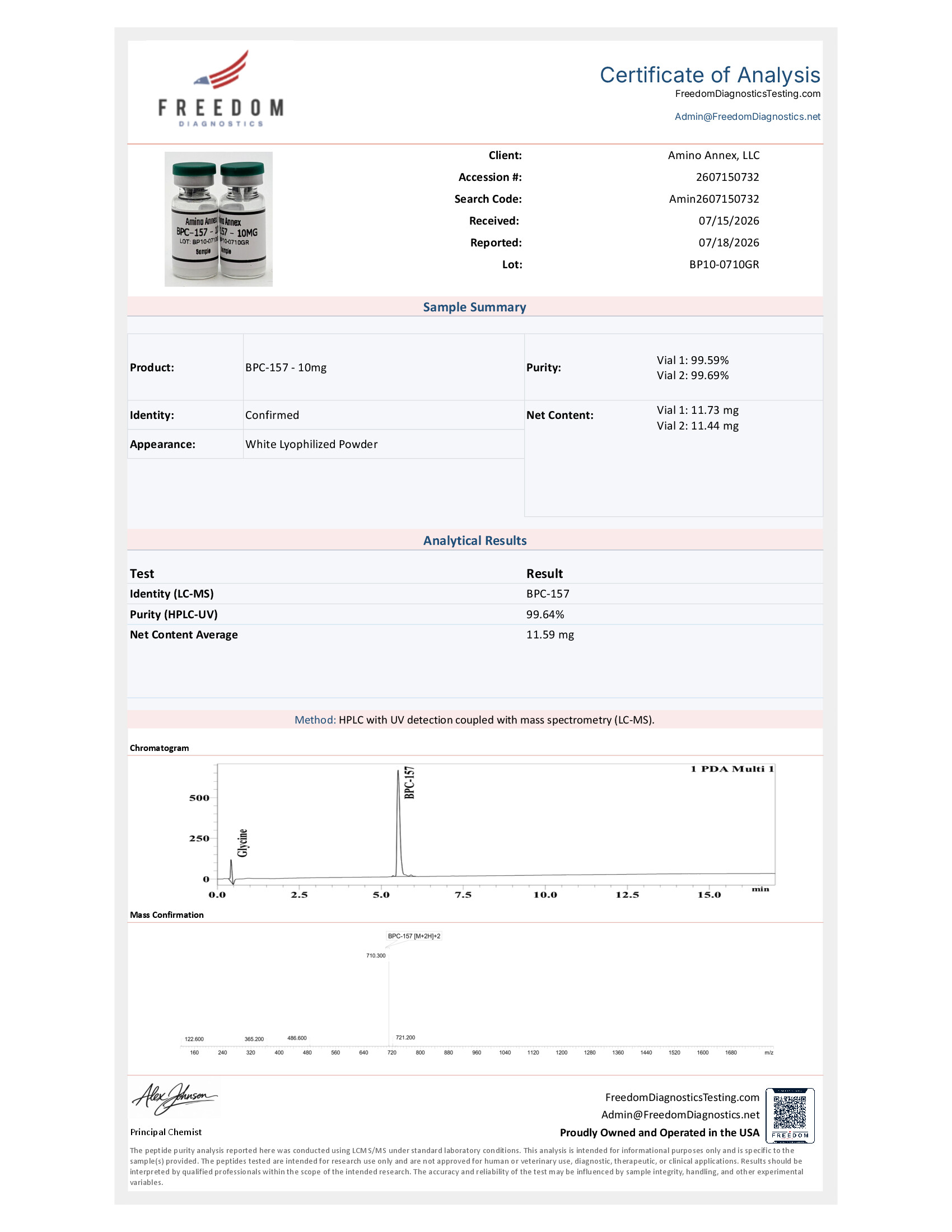 BP100710GR COA